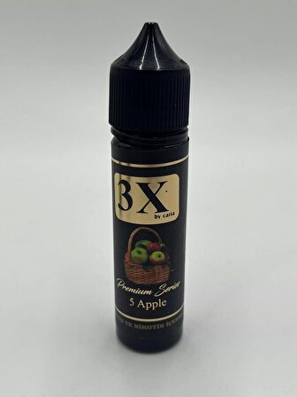 3X Likit 5 apple aromalı - Siyah
