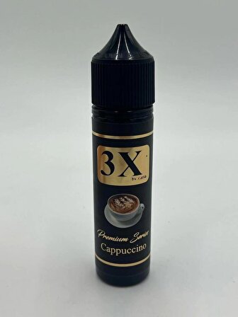 3X Likit Cappuccino - Siyah