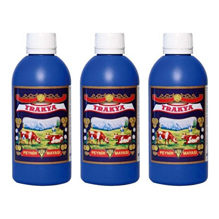 Trakya Peynir Mayası 450 ml x 3 Adet