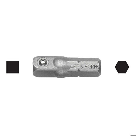 Ceta Form 3/8-1/4(75 mm)Lokma Adaptörü(Manuel Kullanım)