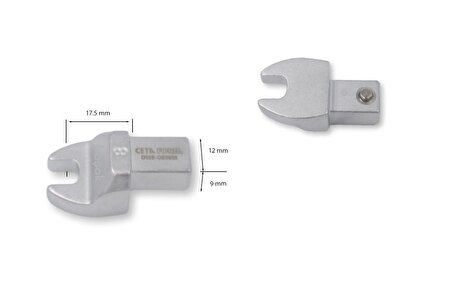 Ceta Form 8mm Açık Ağız Tork Anahtar Ucu (9x12mm) D02E-OE0908