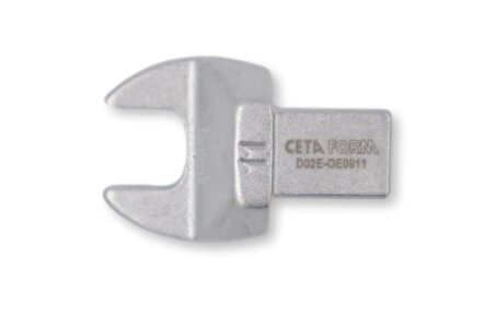 Ceta Form D02E-OE0911 11mm 9x12 Sokektli Açık Ağız Anahtar