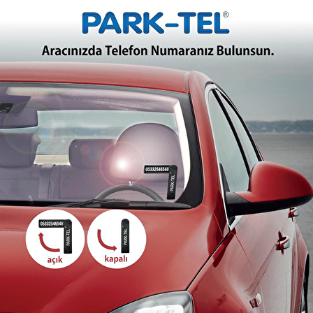 Park Tel Oto Cam Telefon Numaratörü Açılır-Kapanır