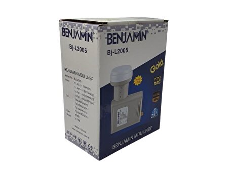 Benjamin BJ-L2005 MDU5 Gold LNB Full HD 4K
