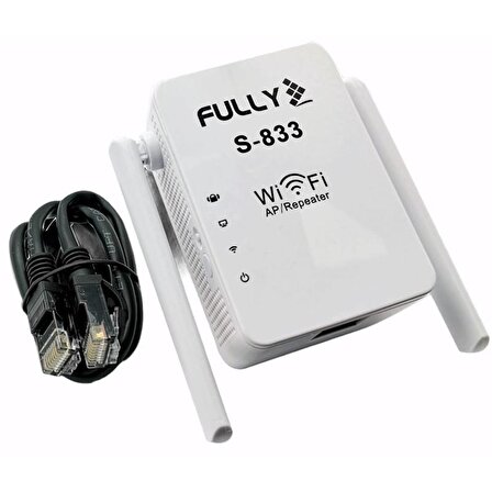 FULLY 300Mbps Wifi Repeater Sinyal Güçlendirici