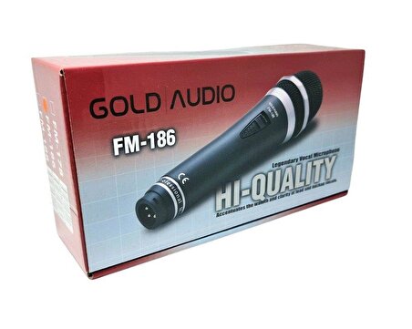 Gold Audio FM-186 El Tipi Kablolu Mikrofon