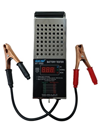 GeSi BT-200D Dijital Akü Test Cihazı 12Volt 200Amper