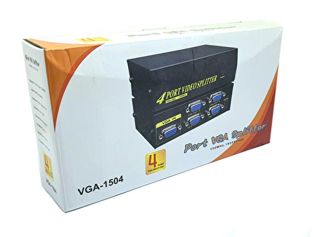 ROSE 1/4 VGA Splitter 4port VGA Çoklayıcı