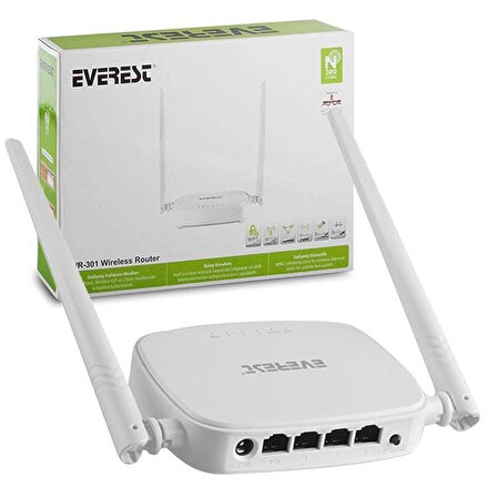 Everest EWR-301 300Mbps Access Point Kablosuz Router