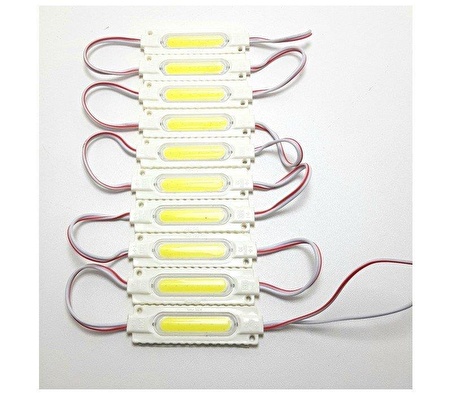 electroon Cob Ledli Mercekli Modül Led Beyaz - 20Adet