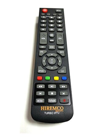 Hiremco GT Turbo IPTV Plus HD Orjinal Kumanda