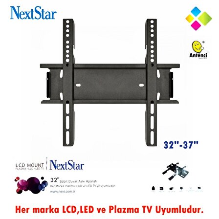 NextStar YE2242 32" 82Ekran LCD-LED TV Sabit Askı Aparatı