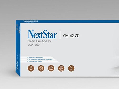 NextStar YE-4270 42-70'' Sabit LCD LED TV Askı Aparatı