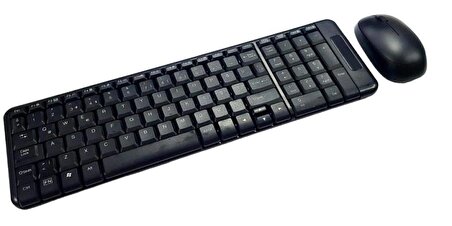 Everest KM-220 Kablosuz Q Multimedia Klavye + Mouse Set - Siyah