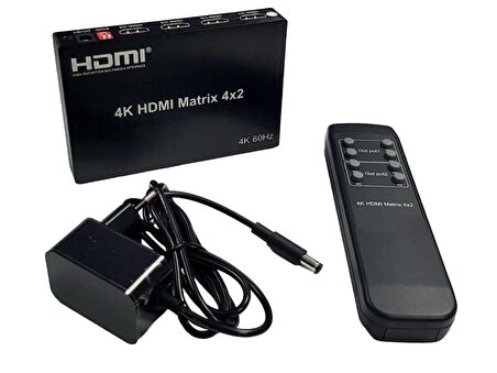 electroon 4x2 HDMI Matrix 4K 60hz