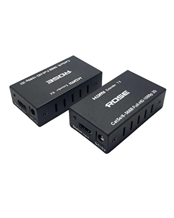 Rose HDMI To Cat6 Extender 60Metre Uzatıcı