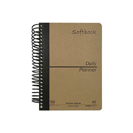 Folix Softbook Daily Planner A5 150 Yp.
