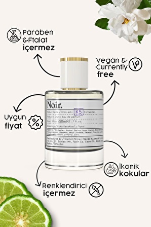 K5 Kadın EDP Parfüm 50 ML