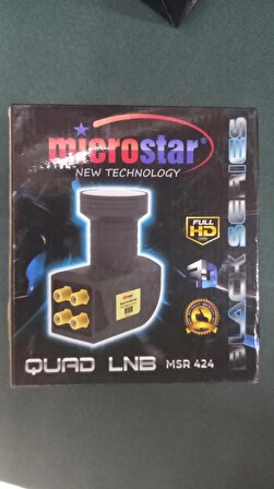 Microstar Quad LNB 4'lü