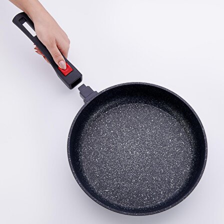 Korkmaz Ornella 28 cm Yanmaz/Yapışmaz Granit Tava