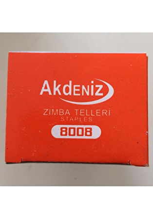 Akdeniz 8008 Zımba Teli Mekanik Ve Havalı Zımba Tabanca Teli