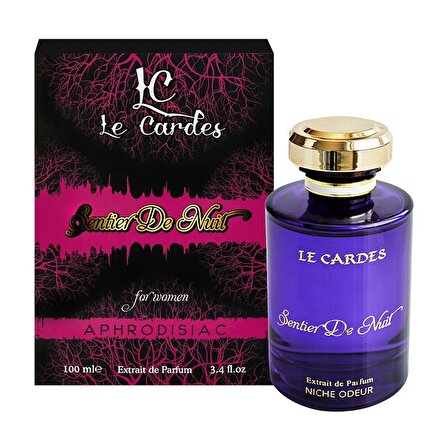 Le Cardes Sentier De Nuit Aphrodisiac Extrait De Parfüm 100 ml Kadın Parfüm