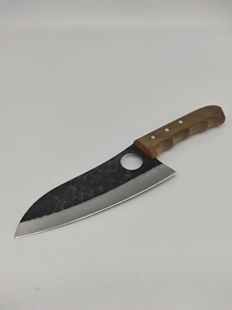 Bursa Sivri Model Dövme Çelik Şef Bıçağı