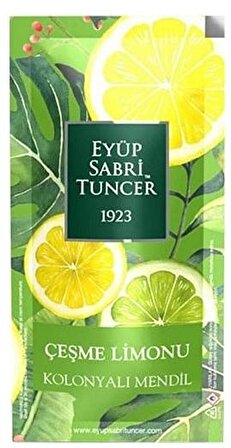 Eyüp Sabri Tuncer Çeşme Limonu Küçük Boy Kolonyalı Mendil 150 li