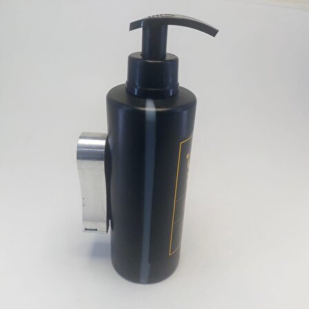 10 Adet Duvar Aparatı Kilitli Metal Askı Şampuan Duş Jeli Sıvı Sabun Saç Kremi Otel Pansiyon Misafirhane