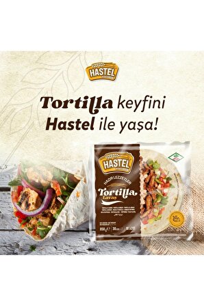 Hastel Tortilla Lavaş 10 Adet 650 Gr X 2 Paket