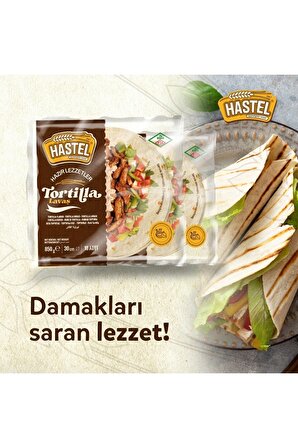 Hastel Tortilla Lavaş 10 Adet 650 Gr X 2 Paket