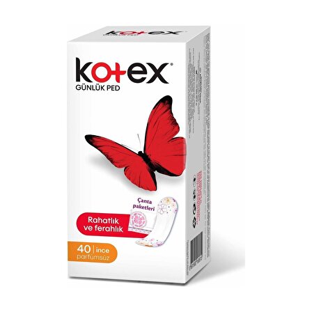 Kotex Lightdays Parfümsüz 34'lü
