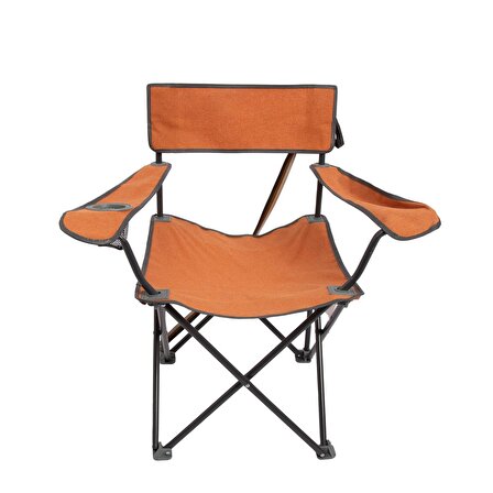 Andoutdoor Sun Pleasure Katlanır Kamp Sandalyesi-KIRMIZI