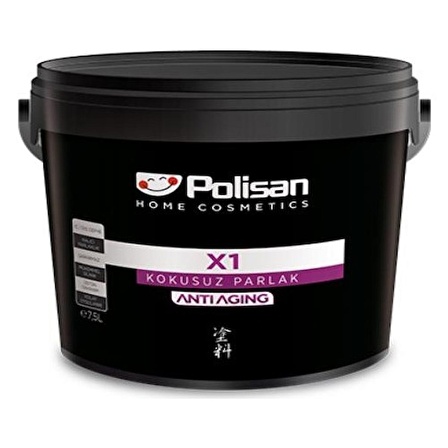 Polisan X1 Antıagıng Kokusuz Parlak Beyaz 0.70 Lt