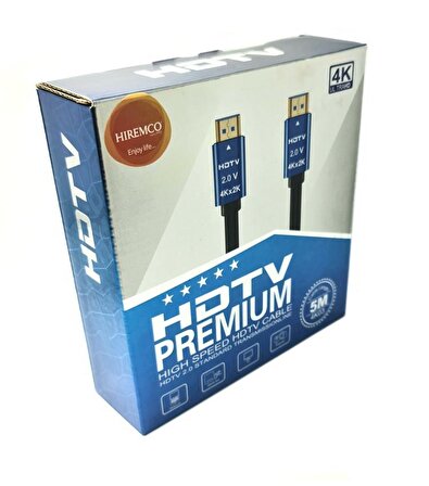 Hiremco 4K 60Hz Ultra HD 5Metre HDMI Kablo v2.0