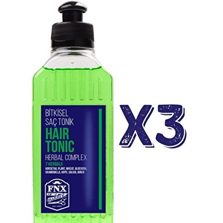 FNX Bitkisel Saç Toniği Herbal Complex 250 ml 3 Adet