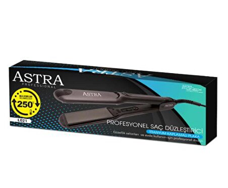 Astra L021 Profesyonel Siyah Saç Düzleştirici