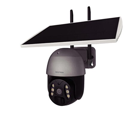 Neutron NTL-PT-10-4GWOD 3 MP 4G Solar IP Speed Dome Güvenlik Kamerası