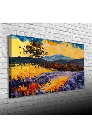 Sonbahar Canvas Tablo (60x120)