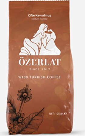 Özerlat (Kıbrıs) Çifte Kavrulmuş Türk Kahvesi 125 gr