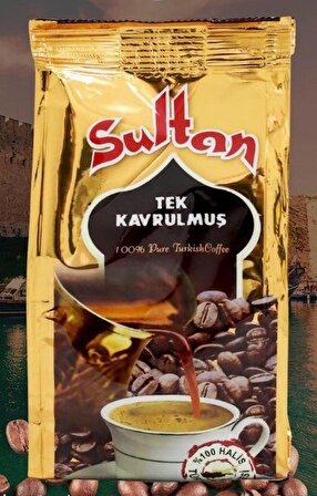 Sultan Kıbrıs Üretim Tek Kavrulmuş Türk Kahvesi 125 gr