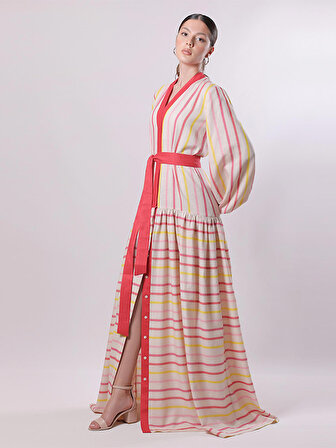 Mezzofficial Kimono Keten Elbise