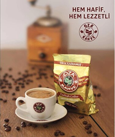 Oza Kahve Kıbrıs Üretim Orta Kavrulmuş Türk Kahvesi