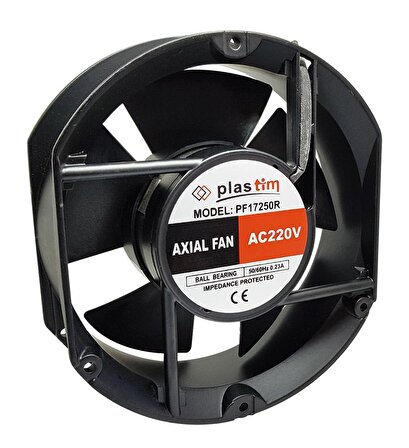 PLASTİM 220V Ac – 172X150X51 Mm Rulmanlı Aksiyel Fan