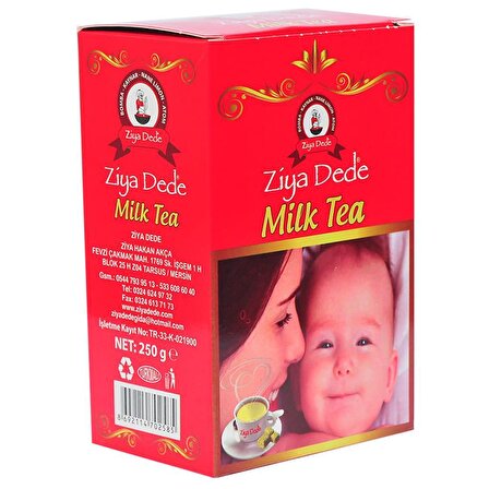 Ziya Dede Dökme Süt Çayı 200 gr 