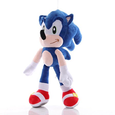 İthal Kumaş Sonic Peluş 2’li Oyuncak Seti Sonic Hedgehog & Silver Sonic Mavi Sonic + Gümüş Sonic