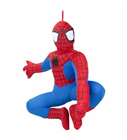 İthal Kumaş Örümcek Adam Spiderman Figür Peluş Oyuncak Uyku & Oyun Arkadaşı Büyük Boy 35 cm. MDL B