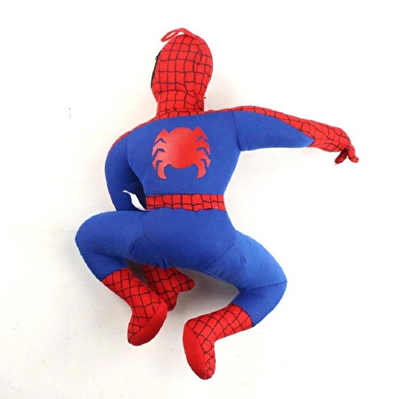 İthal Kumaş Örümcek Adam Spiderman Figür Peluş Oyuncak Uyku & Oyun Arkadaşı Büyük Boy 35 cm. MDL B