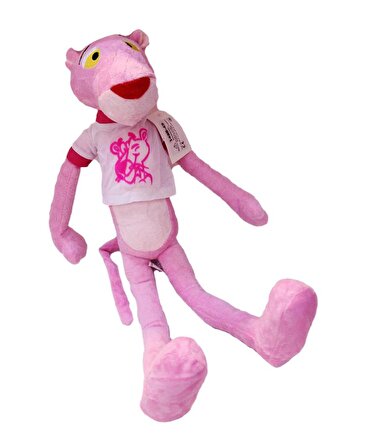İthal Kumaş Efsane The Pink Panther Pembe Panter Figür Peluş Oyuncak Oyun & Uyku Arkadaşı 45 cm.