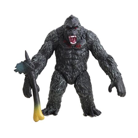 Godzilla vs. Kong Giant Godzilla & King Kong 2li Aksiyon Karakter Figür Oyuncak Seti Ejderha & Goril